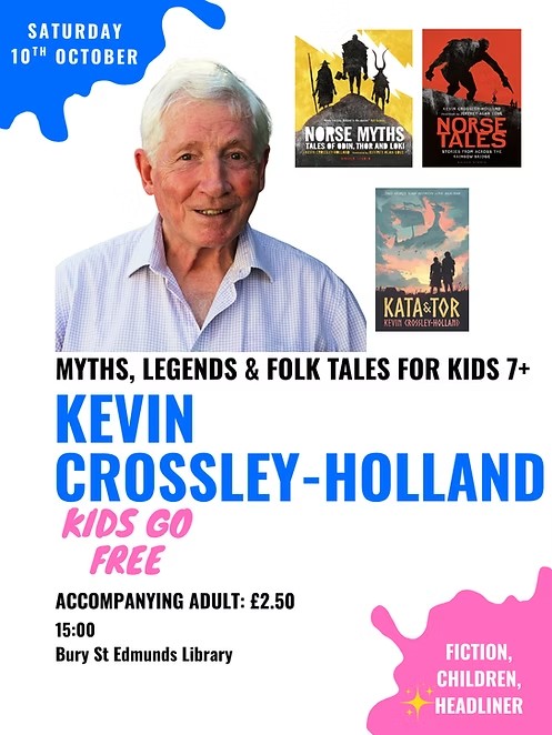 Step Into a World of Myths and Legends with Kevin Crossley-Holland